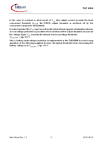 浏览型号TLE6365G的Datasheet PDF文件第11页