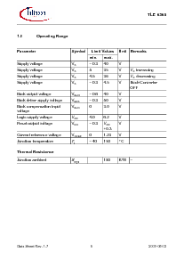 浏览型号TLE6365G的Datasheet PDF文件第5页