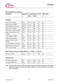 浏览型号TLE6363的Datasheet PDF文件第5页