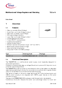 浏览型号TLE6711G的Datasheet PDF文件第1页