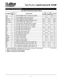 浏览型号ISPLSI1032E-70LJI的Datasheet PDF文件第5页