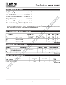 浏览型号ISPLSI1032E-70LT的Datasheet PDF文件第3页