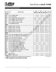 浏览型号ispLSI1032E-70LT的Datasheet PDF文件第8页