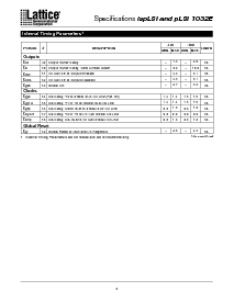 浏览型号ispLSI1032E-80LJ的Datasheet PDF文件第9页