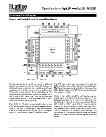 浏览型号ISPLSI1032E-80LJ的Datasheet PDF文件第2页