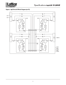 浏览型号ISPLSI5128VE-80LT128I的Datasheet PDF文件第4页