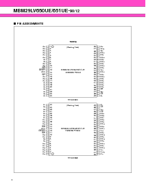 浏览型号MBM29LV651UE-90的Datasheet PDF文件第4页