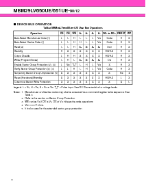 浏览型号MBM29LV651UE-90的Datasheet PDF文件第8页