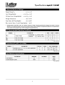 浏览型号ISPL1048E-90LQI的Datasheet PDF文件第3页