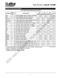 浏览型号ispLSI1032E-90LT的Datasheet PDF文件第6页