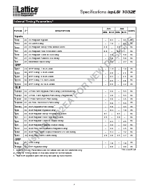 浏览型号ispLSI1032E-90LT的Datasheet PDF文件第7页