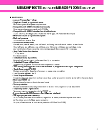 浏览型号MBM29F160TE-90的Datasheet PDF文件第3页