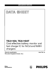 浏览型号TEA1104的Datasheet PDF文件第1页