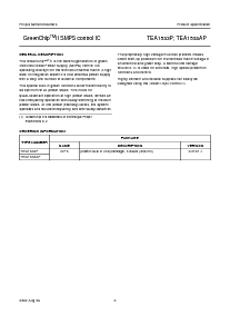 浏览型号TEA1533AP的Datasheet PDF文件第3页