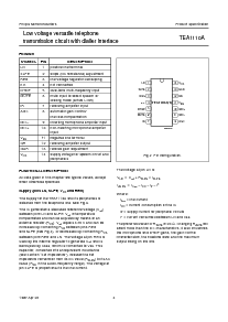 浏览型号TEA1110AT的Datasheet PDF文件第4页