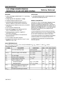 浏览型号TEA1112A的Datasheet PDF文件第2页