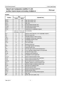 浏览型号TEA1097的Datasheet PDF文件第5页