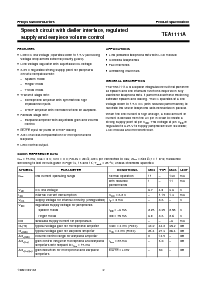 浏览型号TEA1111AT的Datasheet PDF文件第2页