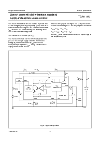 浏览型号TEA1111AT的Datasheet PDF文件第5页