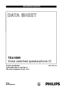 浏览型号TEA1095T的Datasheet PDF文件第1页
