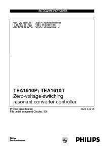 浏览型号TEA1610T的Datasheet PDF文件第1页