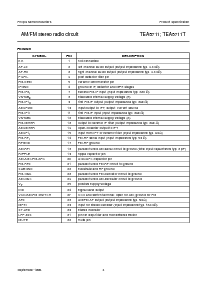 浏览型号TEA5711T的Datasheet PDF文件第4页