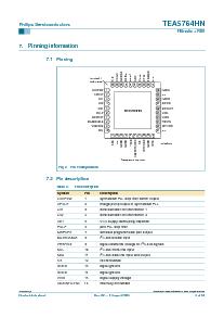 浏览型号TEA5764HN的Datasheet PDF文件第5页