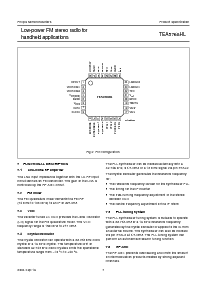 浏览型号TEA5768HL的Datasheet PDF文件第7页