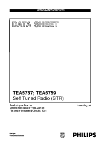 浏览型号TEA5757H的Datasheet PDF文件第1页