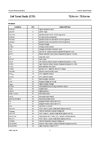 浏览型号TEA5757H的Datasheet PDF文件第5页