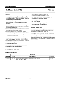 浏览型号TEA5762的Datasheet PDF文件第2页