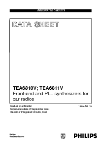 浏览型号TEA6810V的Datasheet PDF文件第1页