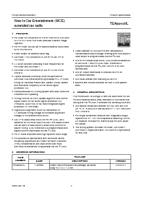 浏览型号TEA6843HL的Datasheet PDF文件第3页