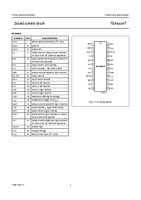 浏览型号TEA6324T的Datasheet PDF文件第4页