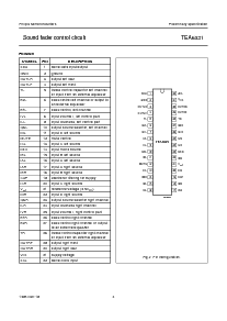 浏览型号TEA6321T的Datasheet PDF文件第4页