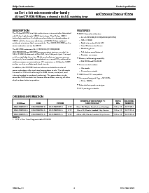 浏览型号P80C550EBAA的Datasheet PDF文件第2页