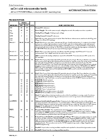 浏览型号P80C550EBAA的Datasheet PDF文件第5页