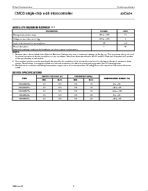 浏览型号P80C652EBBB的Datasheet PDF文件第9页