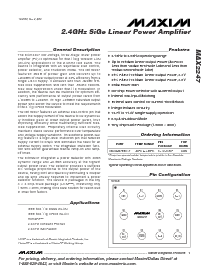浏览型号MAX2247EBC-T的Datasheet PDF文件第1页