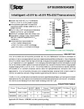 浏览型号SP3243EBCY的Datasheet PDF文件第1页