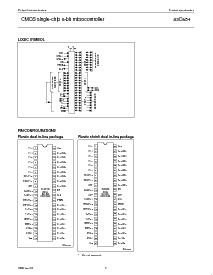 浏览型号P80C652EBPN的Datasheet PDF文件第3页