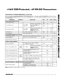 浏览型号MAX202ECWE的Datasheet PDF文件第3页