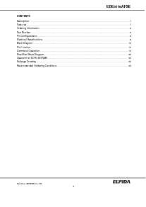 浏览型号EDE5116AFSE的Datasheet PDF文件第4页
