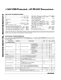 浏览型号MAX213EEAI的Datasheet PDF文件第2页