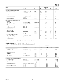 浏览型号AD812AR-REEL7的Datasheet PDF文件第3页