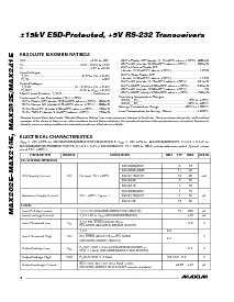 浏览型号MAX232EEPE的Datasheet PDF文件第2页