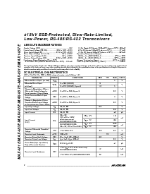 浏览型号MAX481EEPA的Datasheet PDF文件第2页