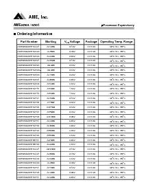 浏览型号AME8501CEFVAD18的Datasheet PDF文件第5页
