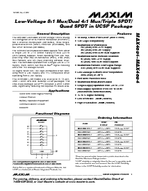 浏览型号MAX4691EGE的Datasheet PDF文件第1页