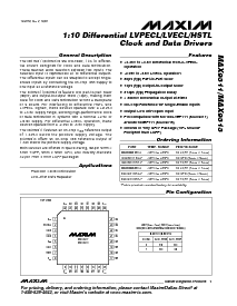 浏览型号MAX9311EGJ的Datasheet PDF文件第1页